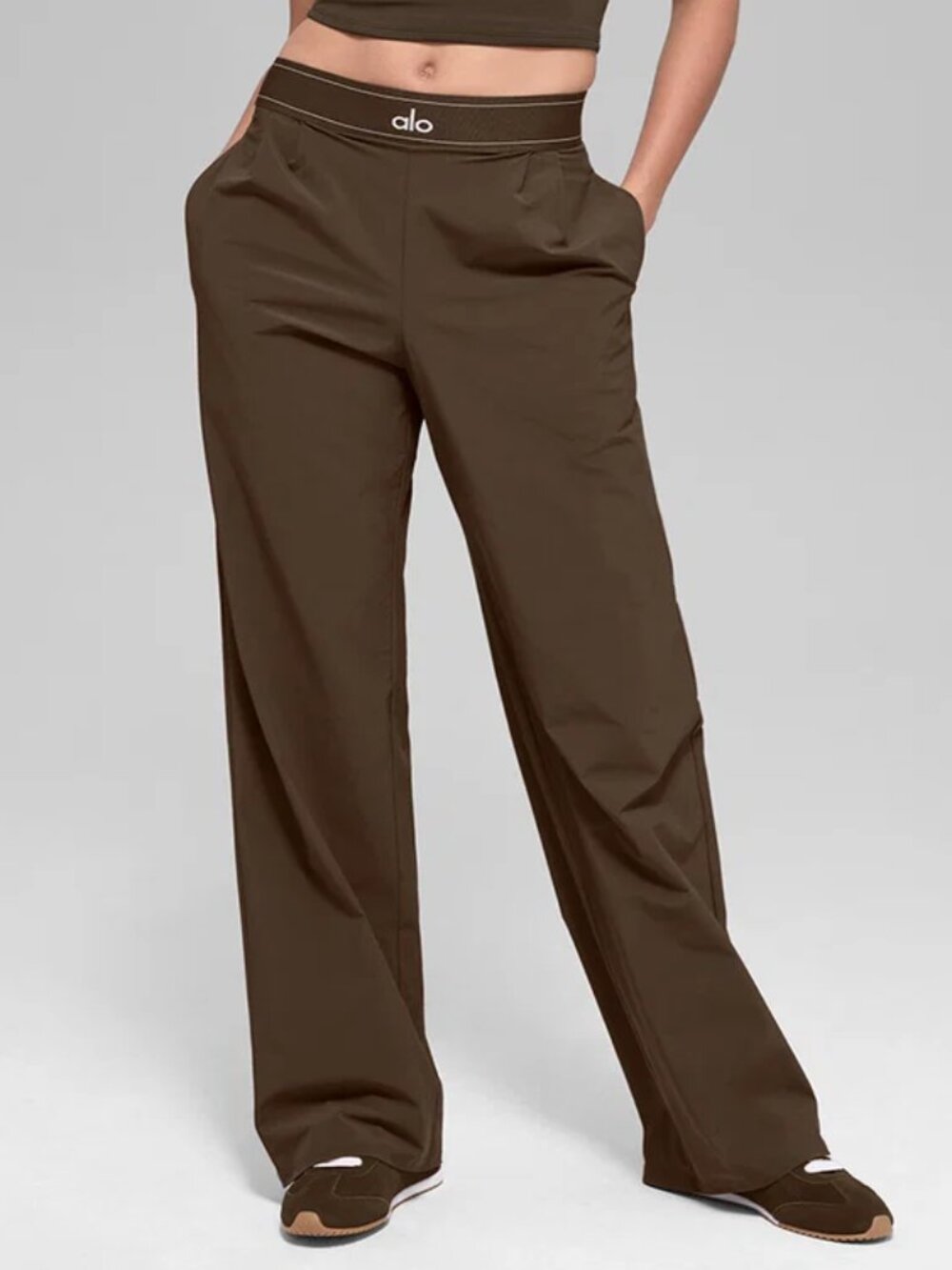 Brand new🤎ALO Yoga Espresso yoga regular pants (30-inch inner seam) - Picture 8 of 8